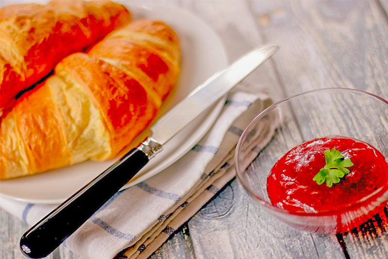 petit dejeuner terrasse snack