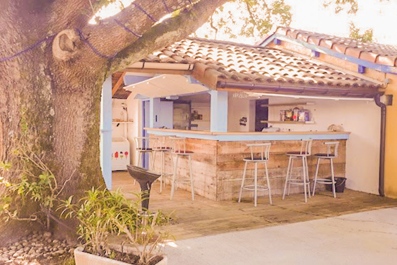 Snack of the campsite La Maiade in the Landes