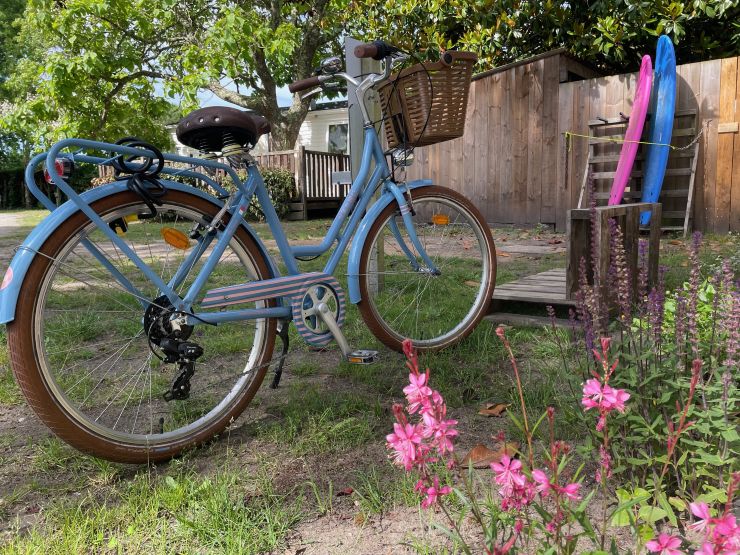 Bike hire at the campsite