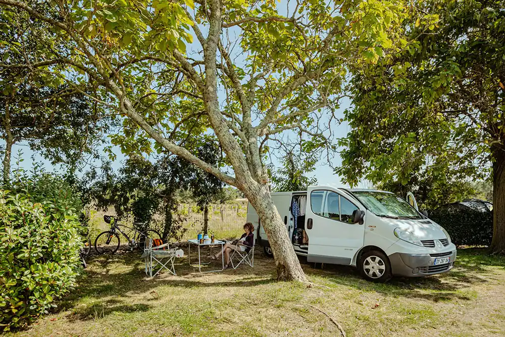 emplacement tente camping landes